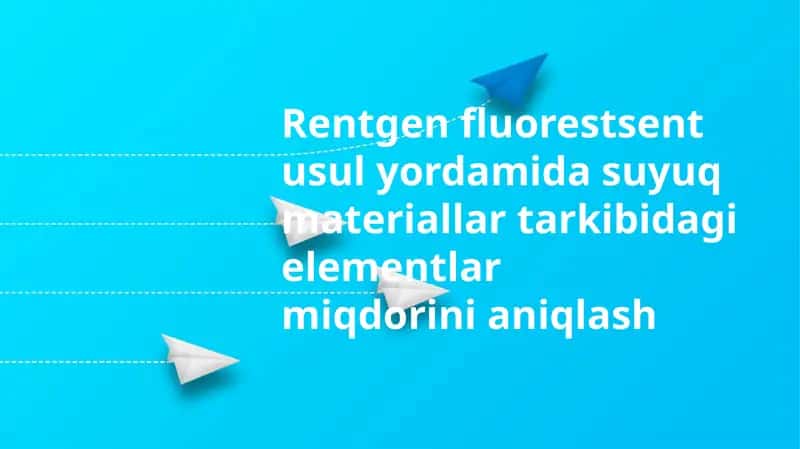 Rentgen-flyuorestsent usuli 1
