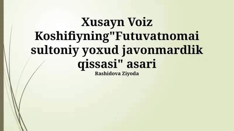Sultonning jasorat kitobi 1