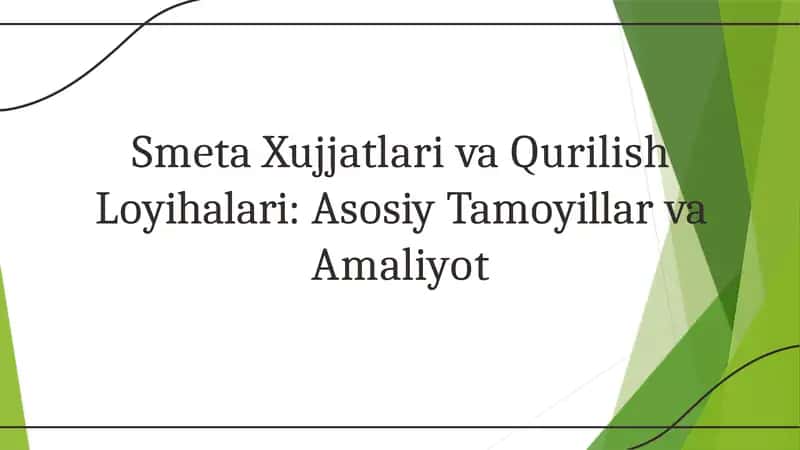 Smeta Xujjatlari 1