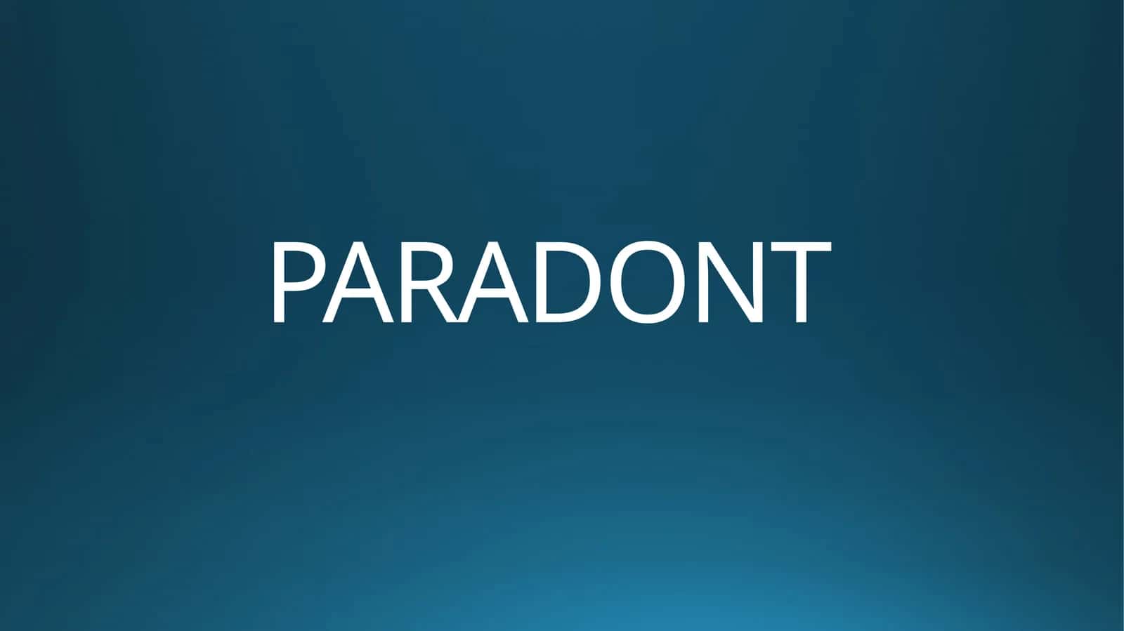 Paradont va Periadont 1
