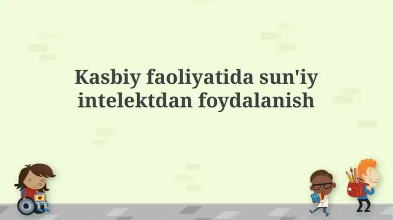 Sun'iy intellekt 1