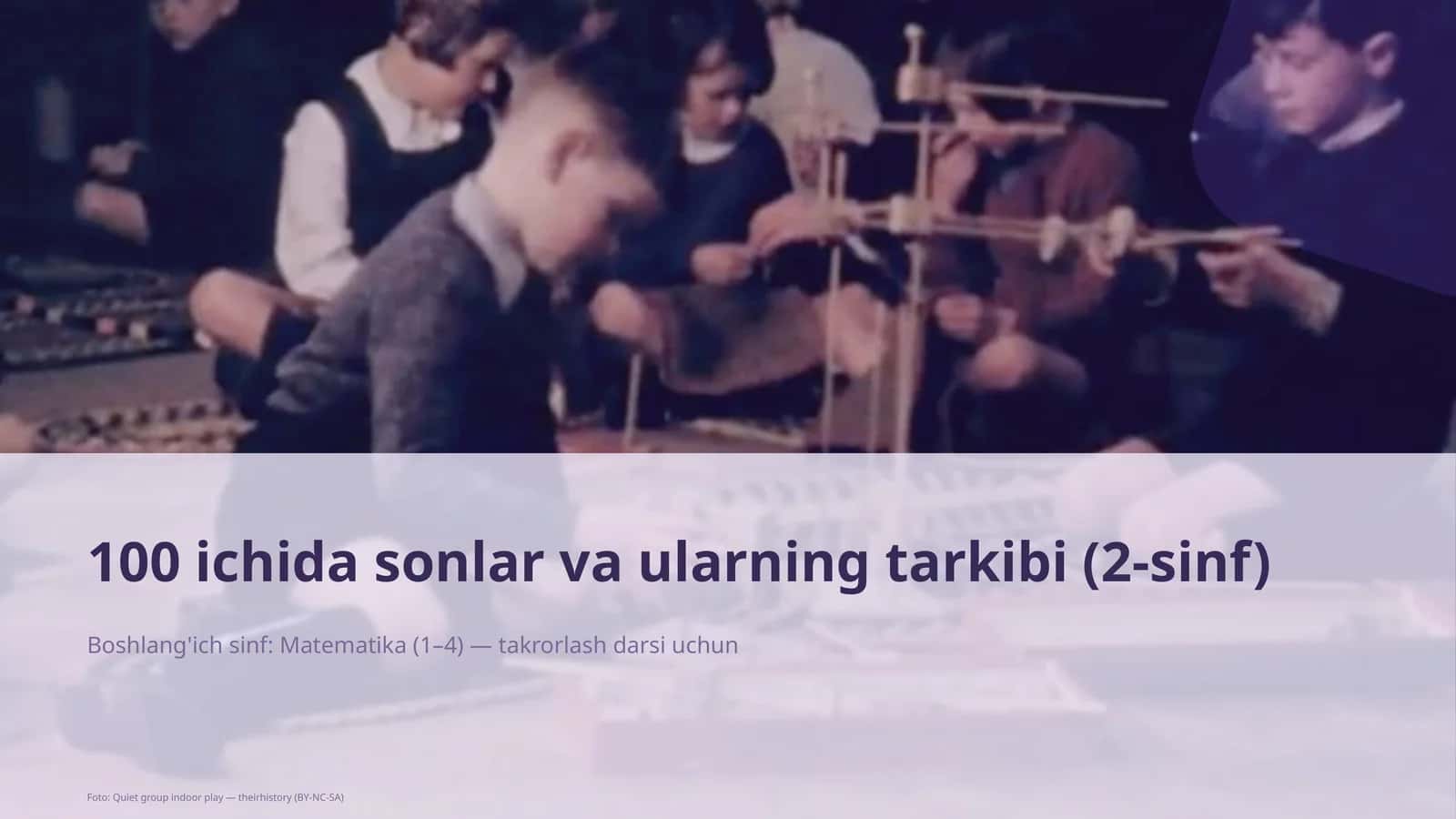 100 ichida sonlar va ularning tarkibi (2-sinf) 1