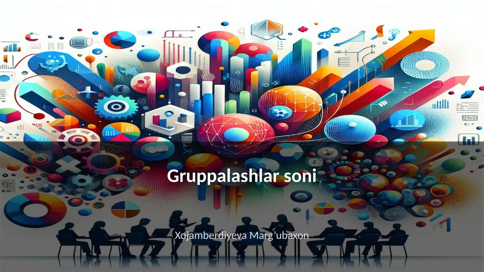 Gruppalashlar soni 1