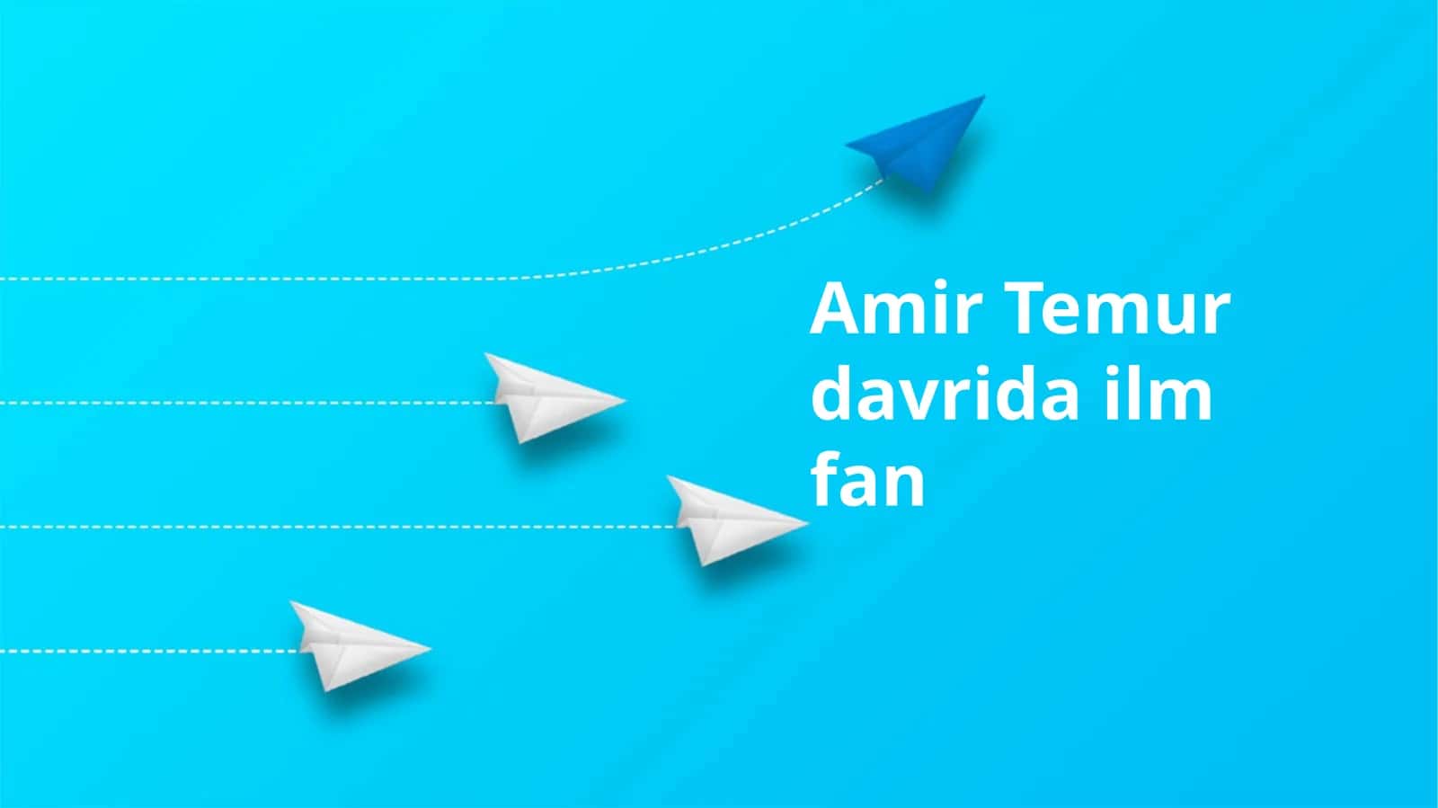 Temurning Ilmiy va Ma'naviy Ta'siri Merosı 1