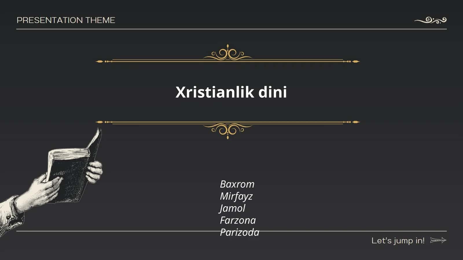 Iso alayhissalomning hayoti 1