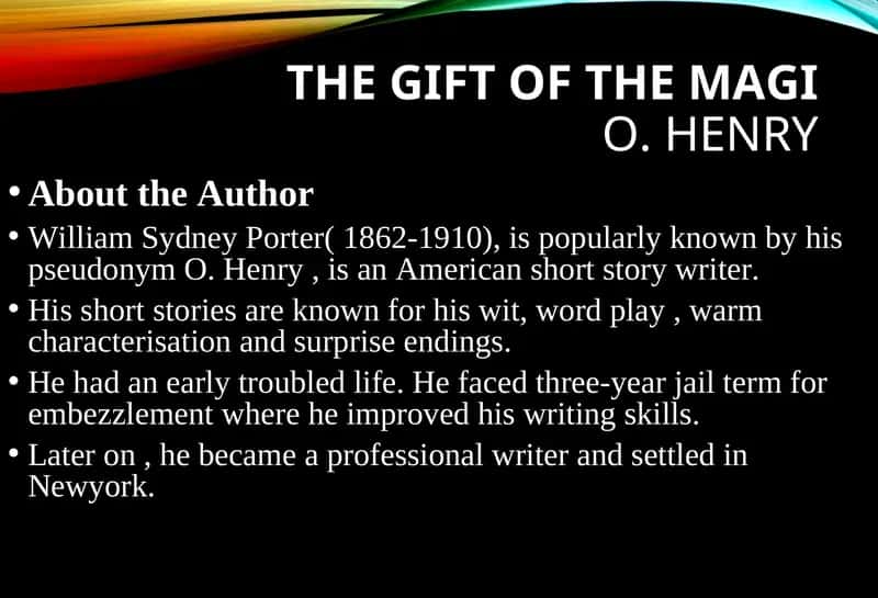 THE GIFT OF THE MAGIO 1