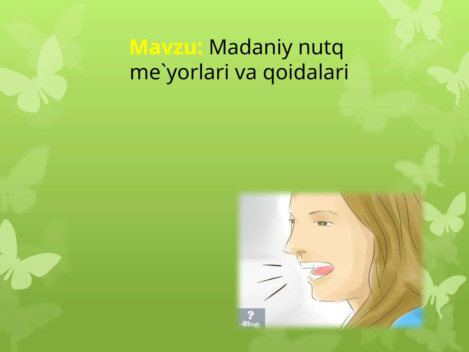 Nutq madaniyati va adabiyoti 1