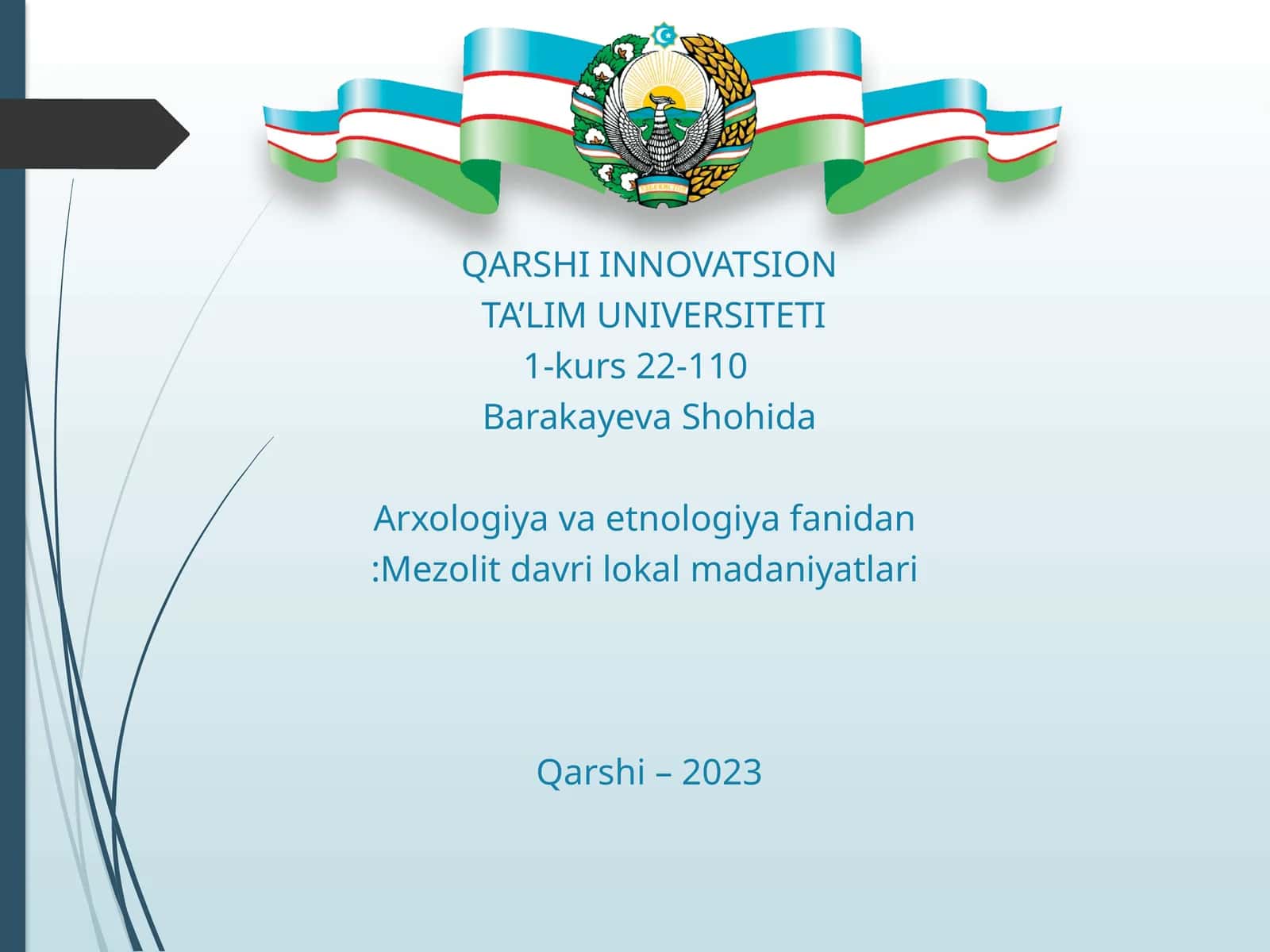 Mezolit davri lokal madaniyatlari 1