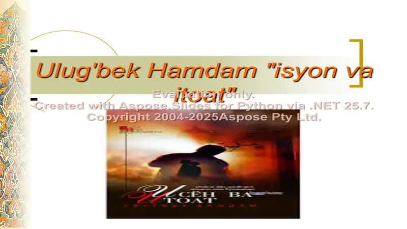 Isyon va itoat 1