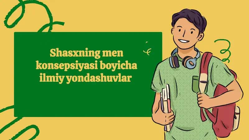 Shaxsning Men Konsepsiyasi 1