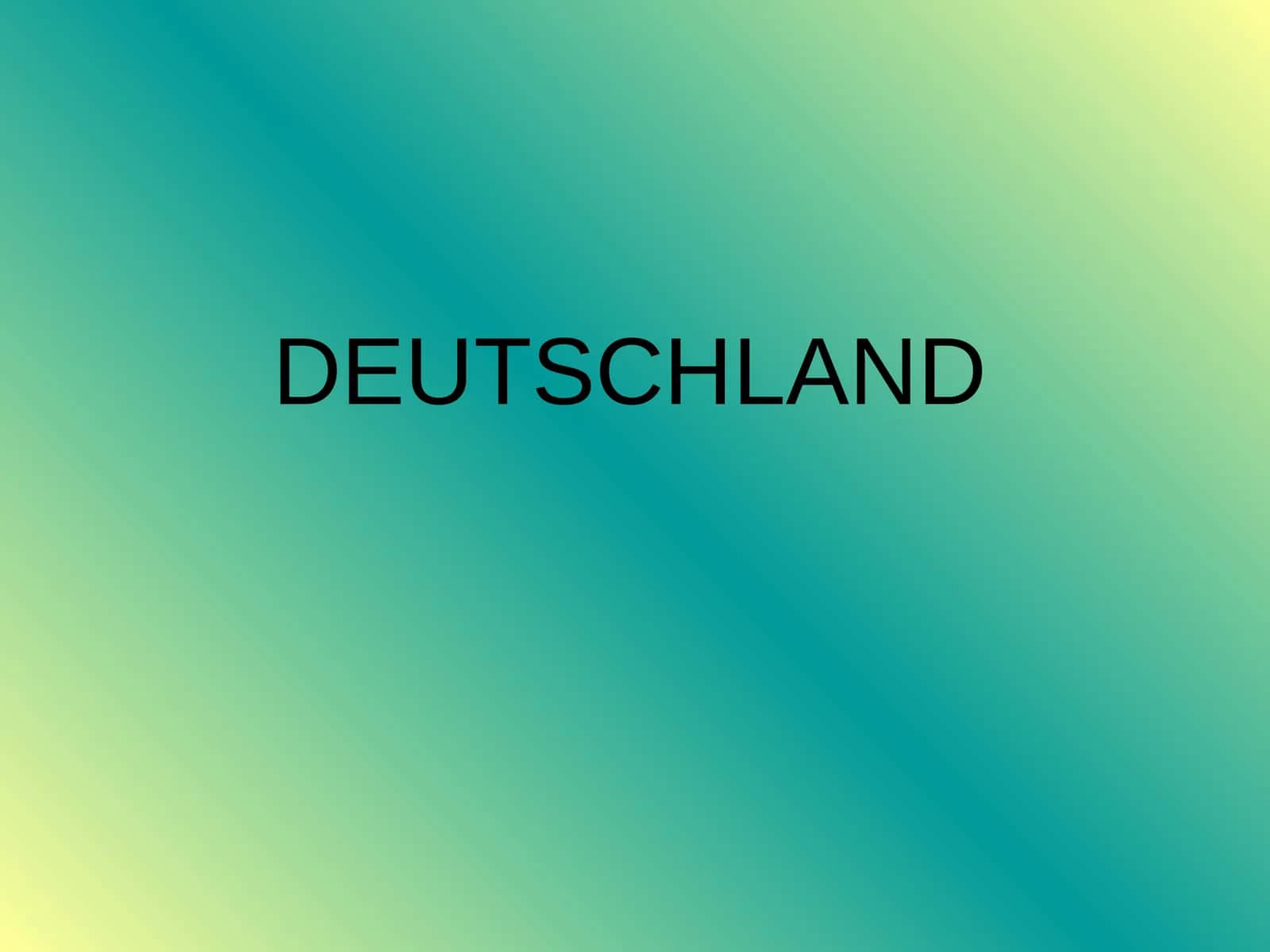 DEUTSCHLAND 1