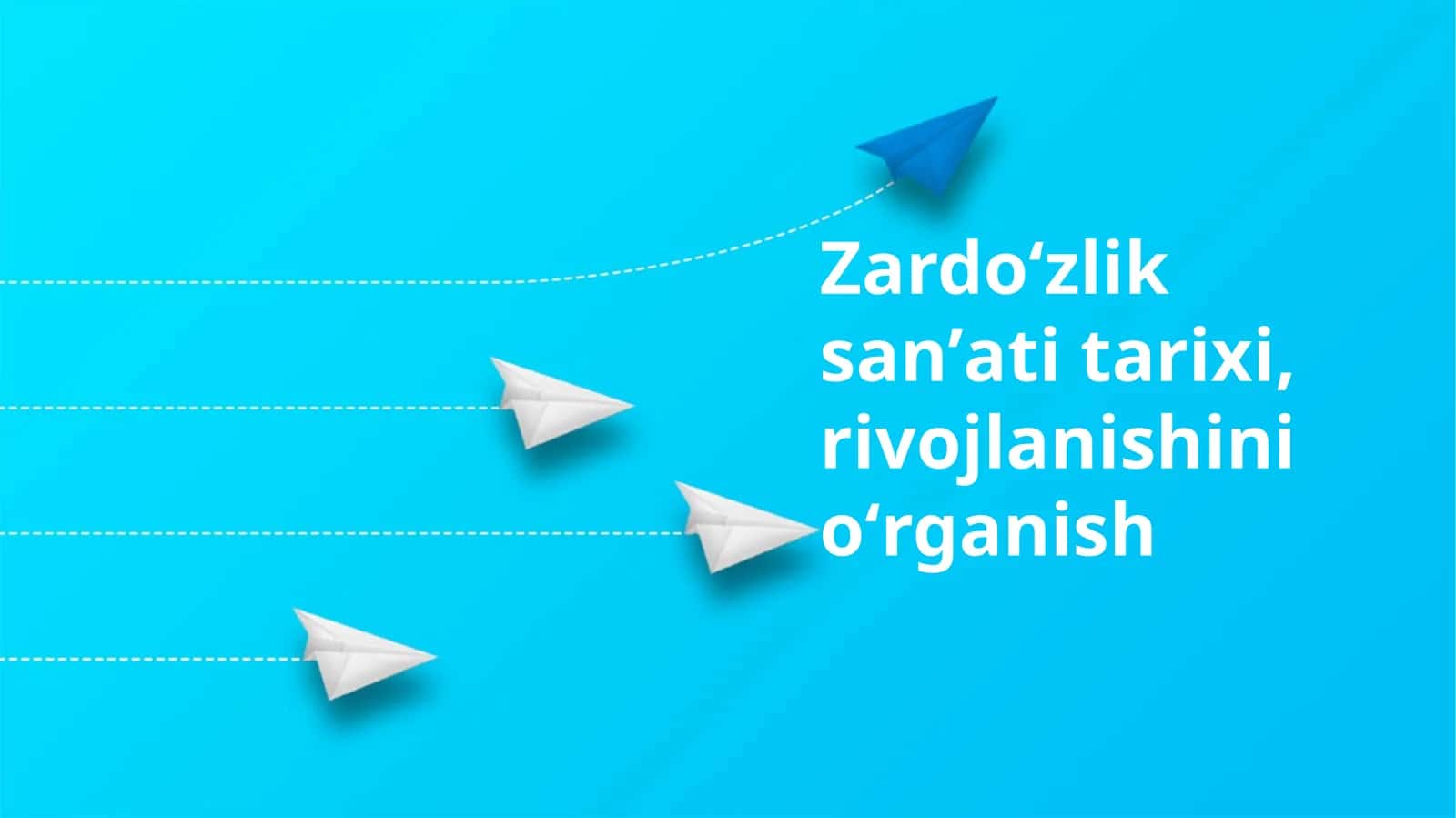 Zardoʻzlik sanʼati tarixi, rivojlanishini oʻrganish 1