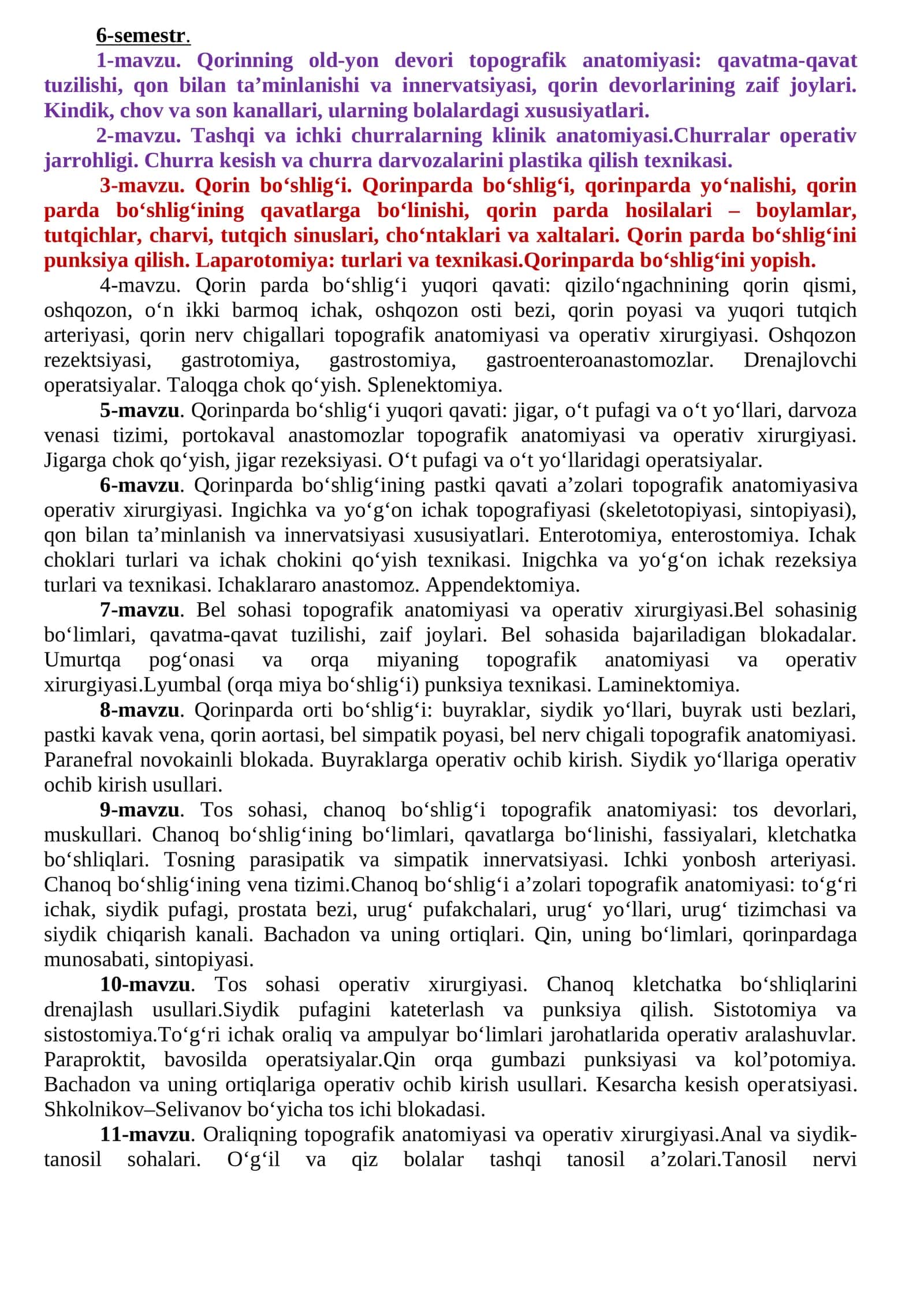 Qorin topografik anatomiyasi 1