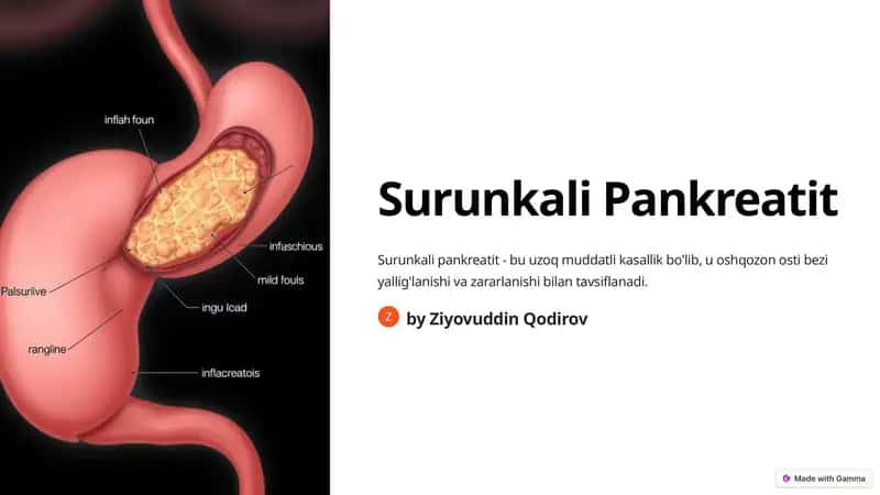 Surunkali Pankreatit 1