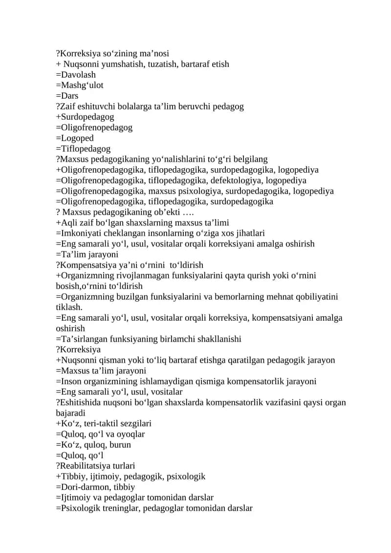 Korreksiya so‘zining ma’nosi 1