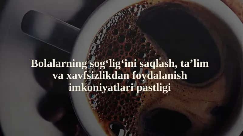 Bolalarning sog‘lig‘ini saqlash 1