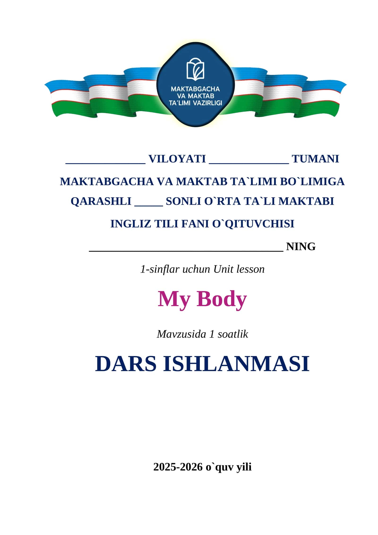 My Body 1