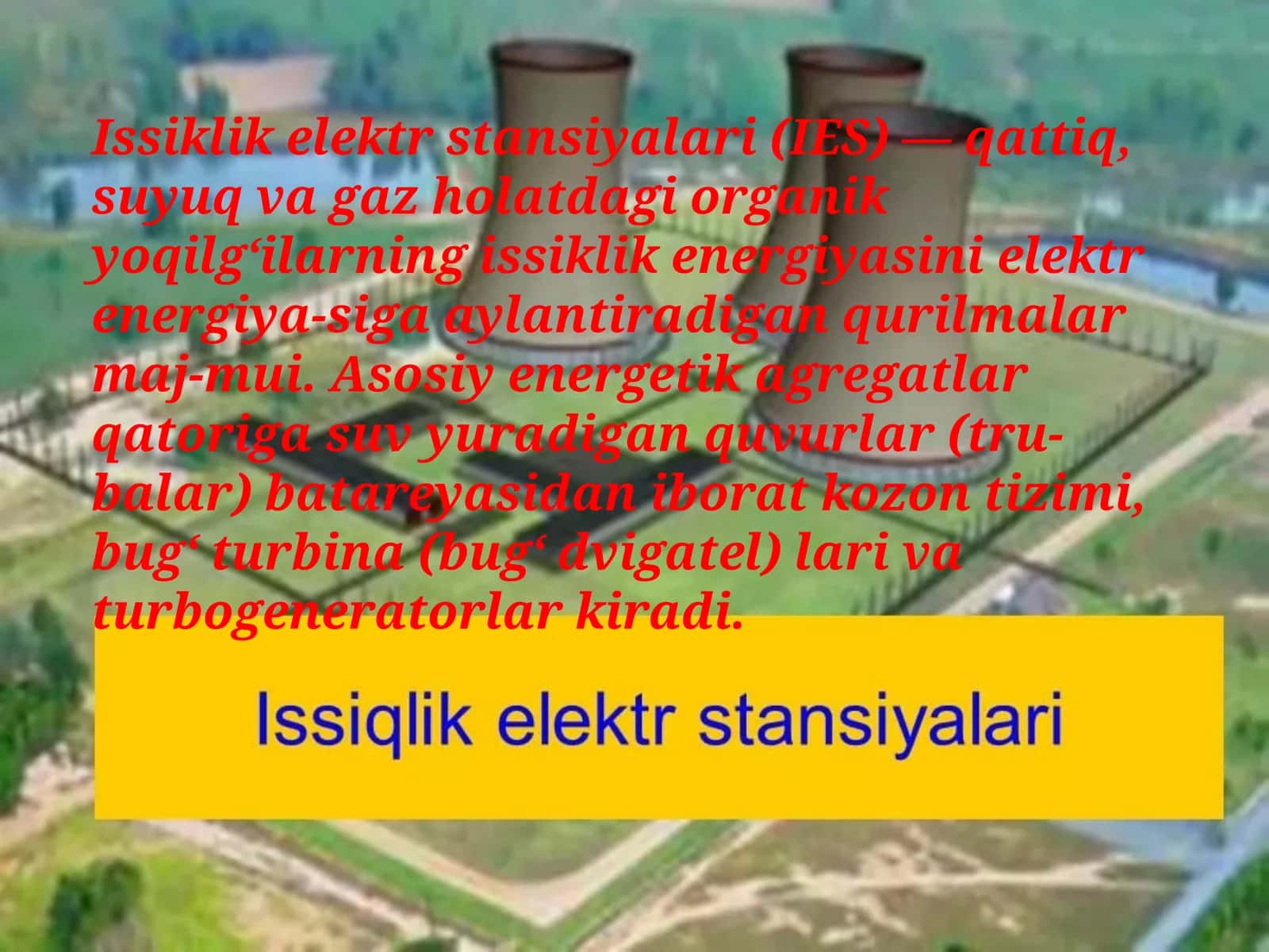 Navoiy issiklik elektr stansiyasi 1