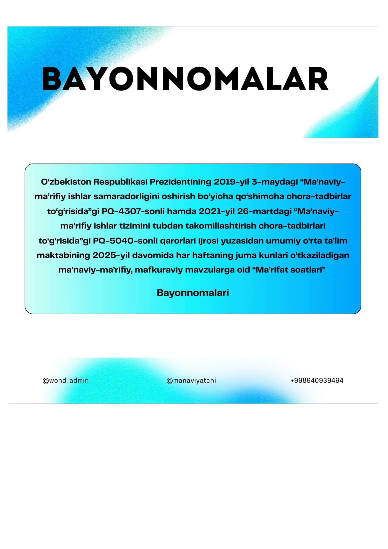 Mustaqillik – baxtim, saodatim! 1