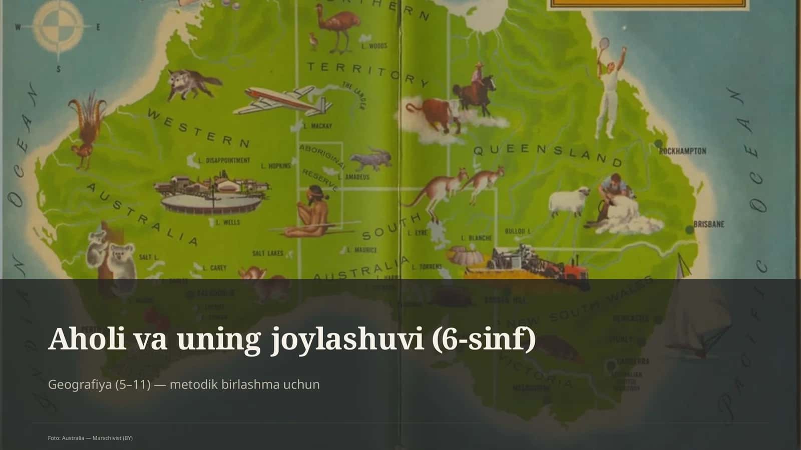 Aholi va uning joylashuvi (6-sinf) 1