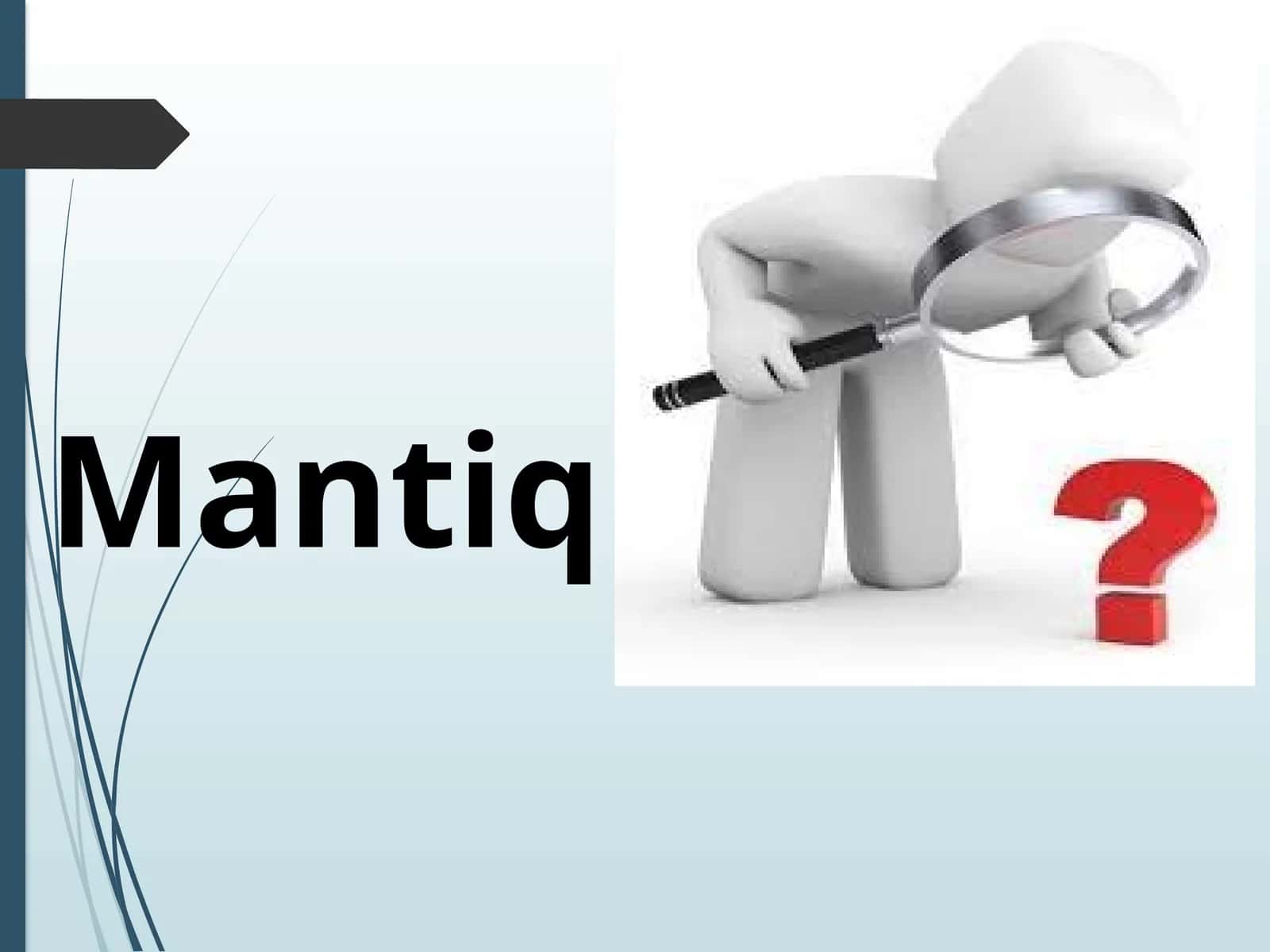 Mantiq 1