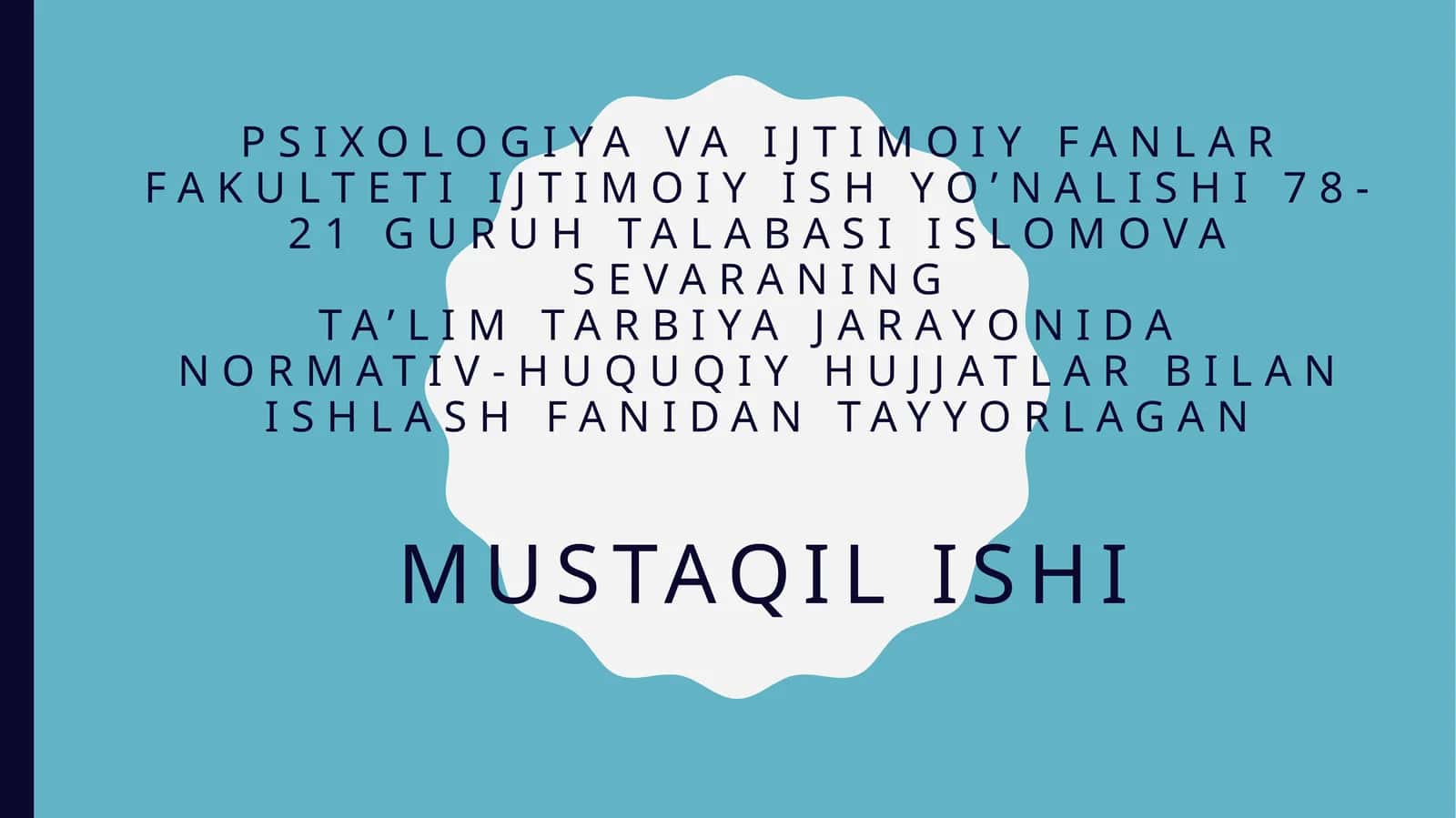 Ijtimoiy fanlar fakulteti 1