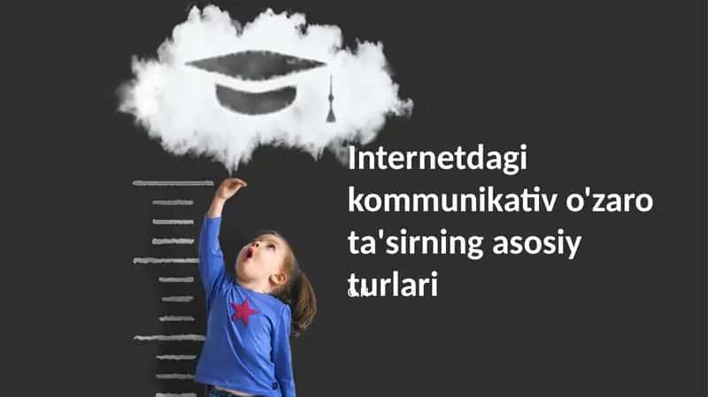Internetdagi kommunikativ o'zaro ta'sirning asosiy turlari 1