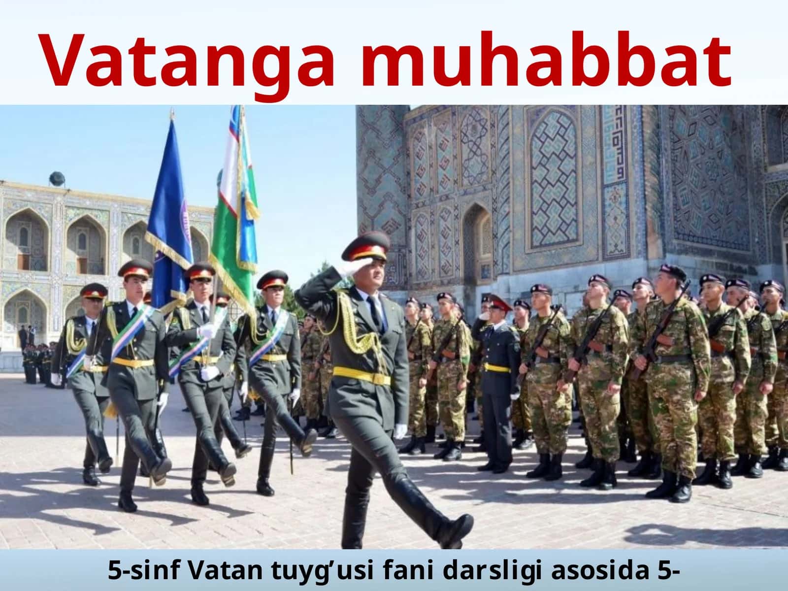 5-sinf Vatan tuyg'usi Vatanga muhabbat 1