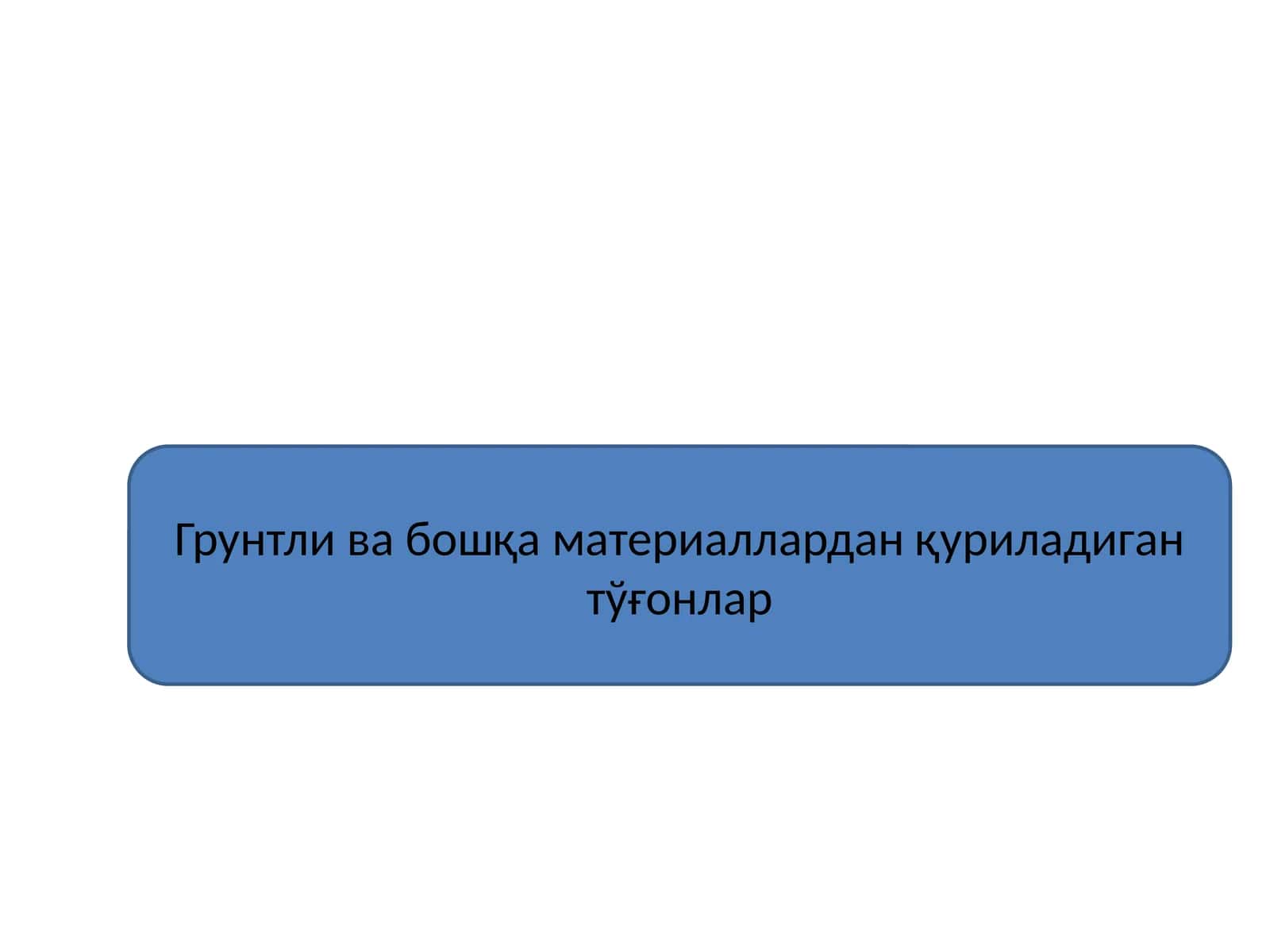 Грунтли ва бошқа материаллардан қуриладиган тўғонлар 1