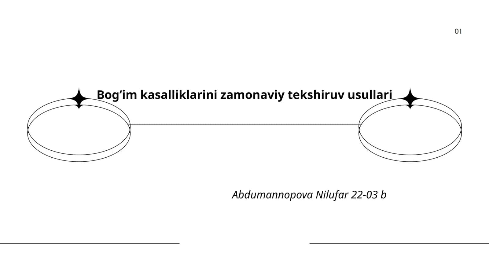 Bogʻim kasalliklarini zamonaviy tekshiruv usullari 1