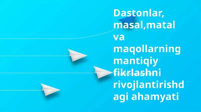 Rivoyatlar va topishmoqlar 1