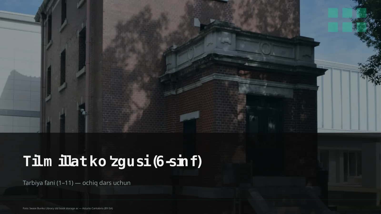 Til millat ko'zgusi (6-sinf) 1