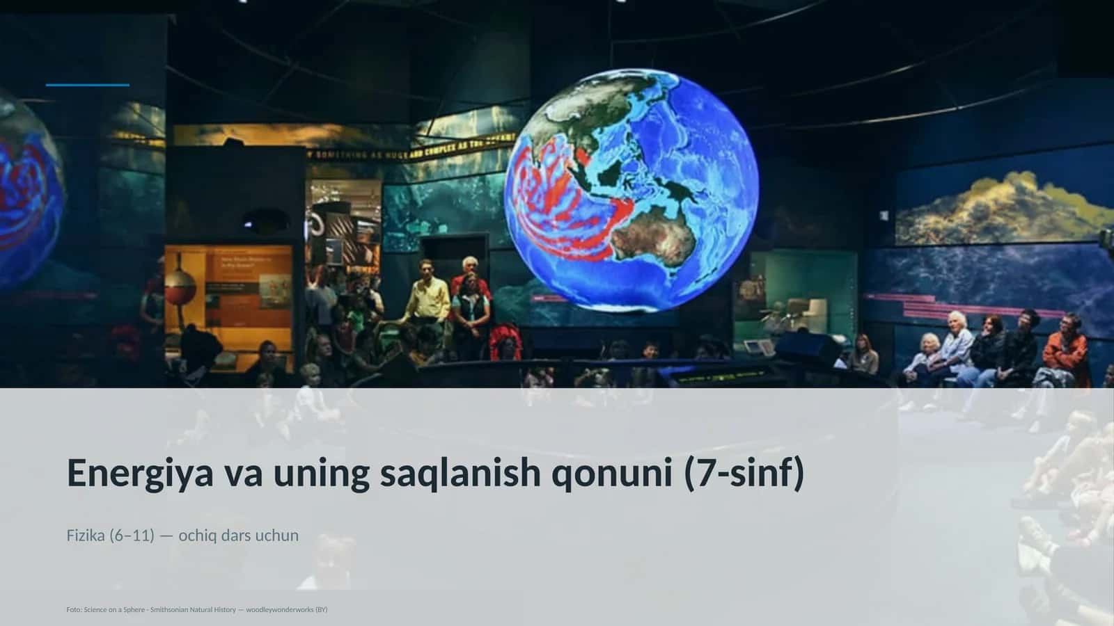 Energiya va uning saqlanish qonuni (7-sinf) 1