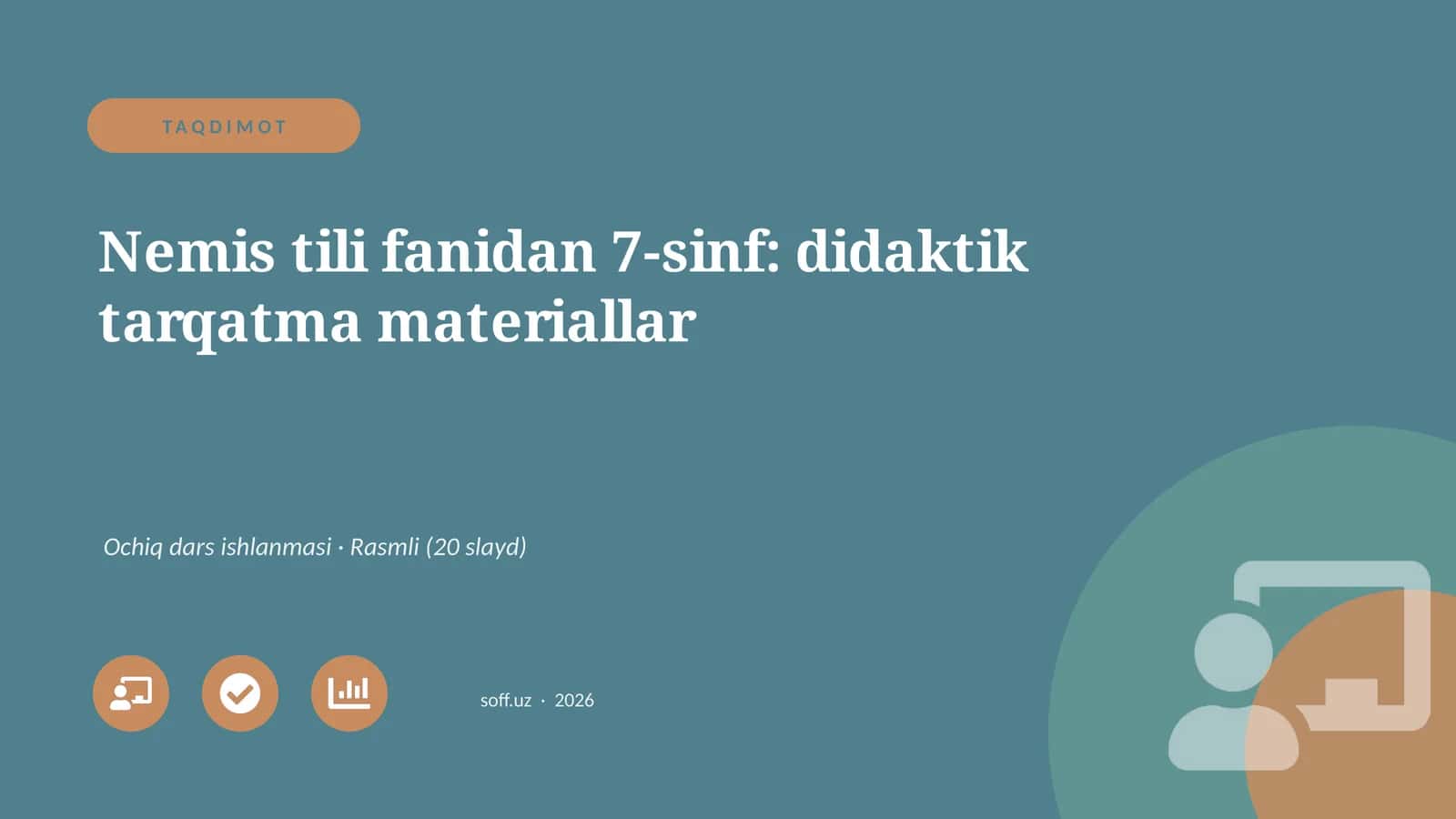 Nemis tili fanidan 7-sinf: didaktik tarqatma materiallar 1
