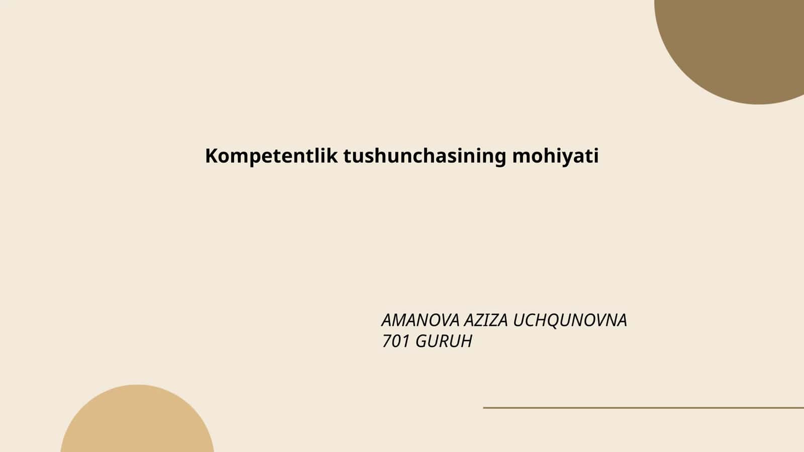Kompetentlik tushunchasining mohiyati 1