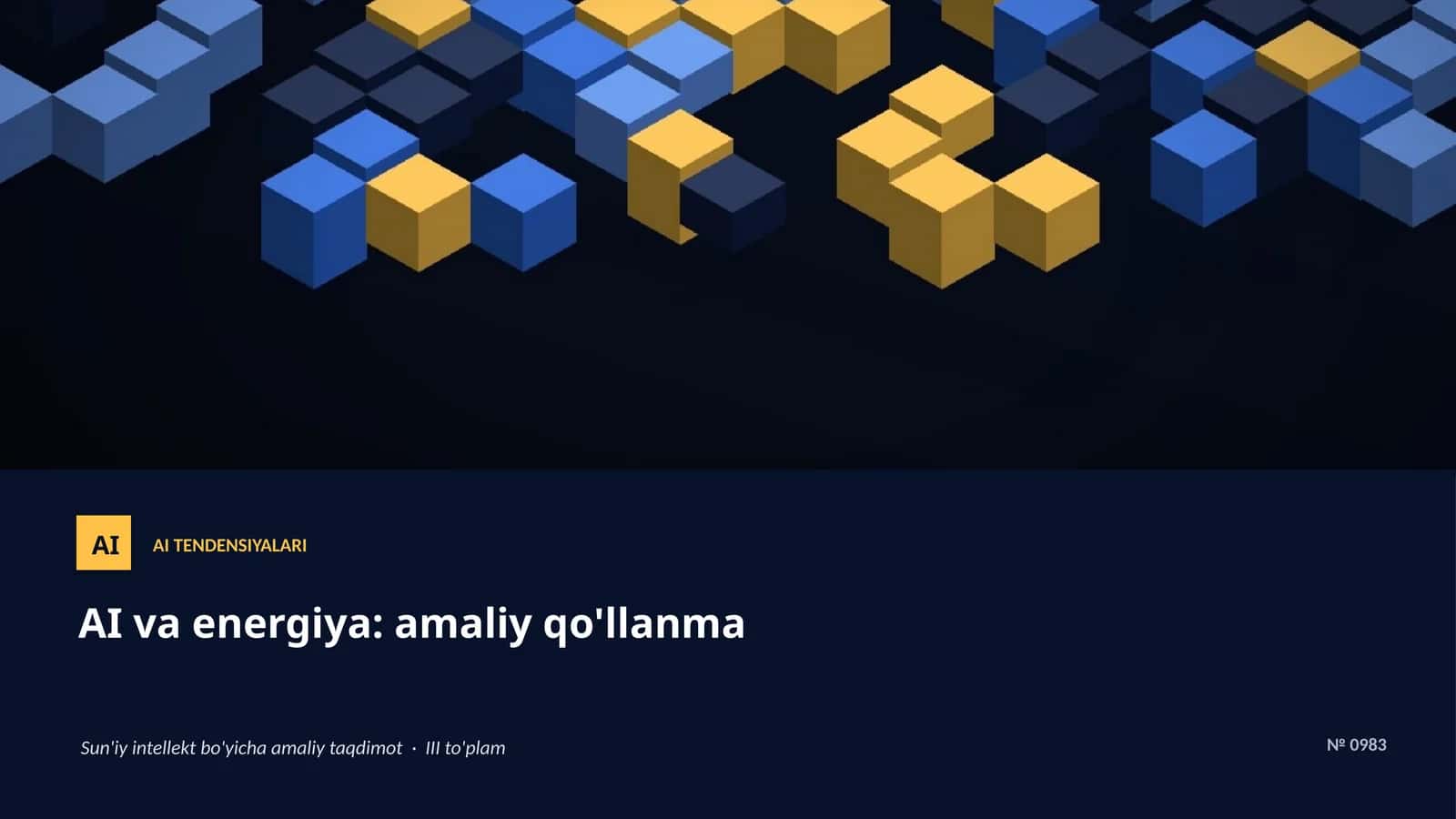 AI TENDENSIYALARI 1