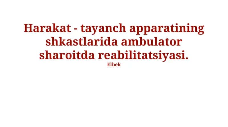 Psixologik qo'llab-quvvatlash 1