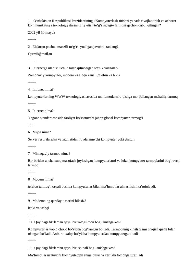 O‘zbekiston Respublikasi Prezidentining Farmoni 1