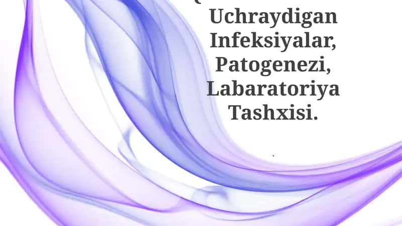 Qandli Diabedda Uchraydigan Infeksiyalar, Patogenezi, Labaratoriya Tashxisi 1