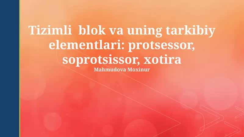 Xotira 1
