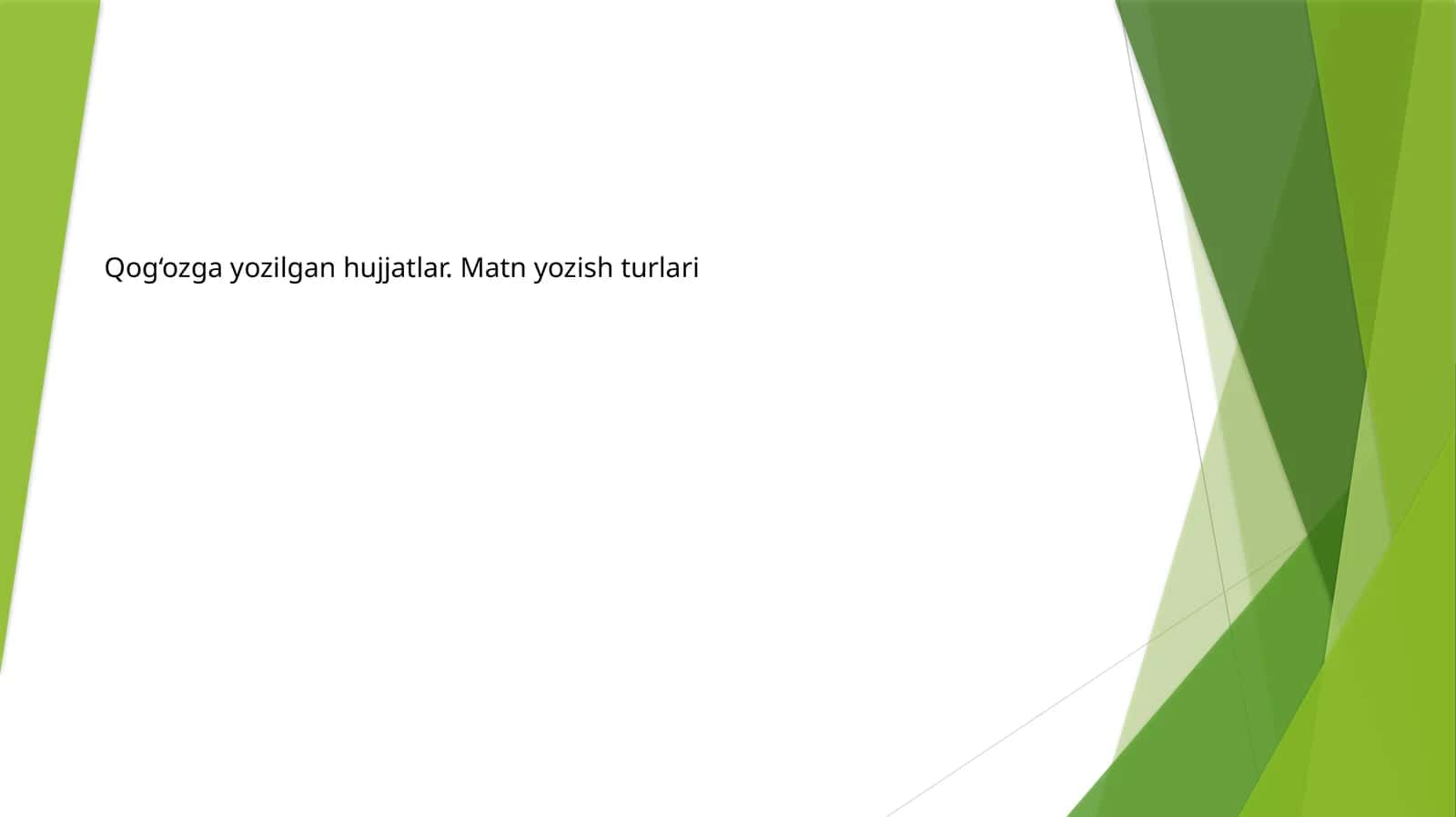 Qog‘ozga yozilgan hujjatlar 1