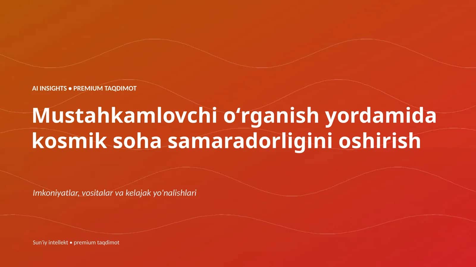 Premium Taqdimot 1