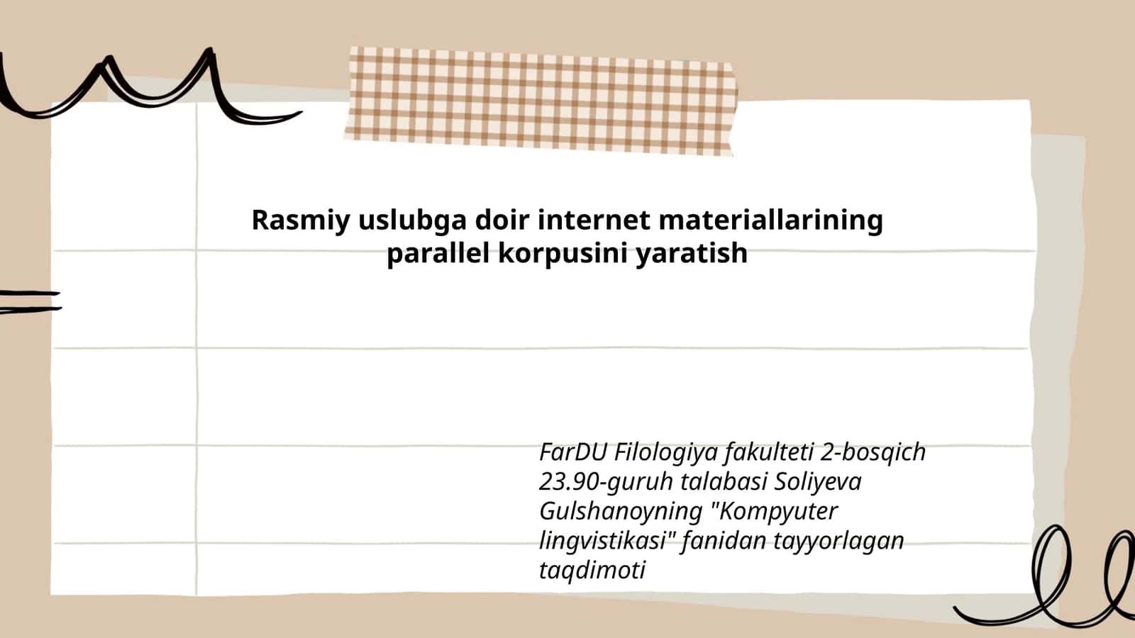 Kompyuter lingvistikasi 1
