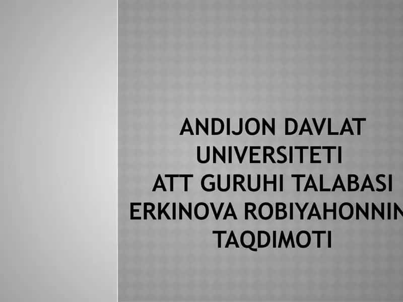 Konstitutsiyyaning davlat va jamiyat hayotidagi o'rni 1