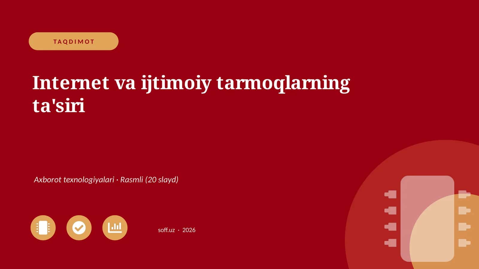 Internet va ijtimoiy tarmoqlarning ta'siri 1