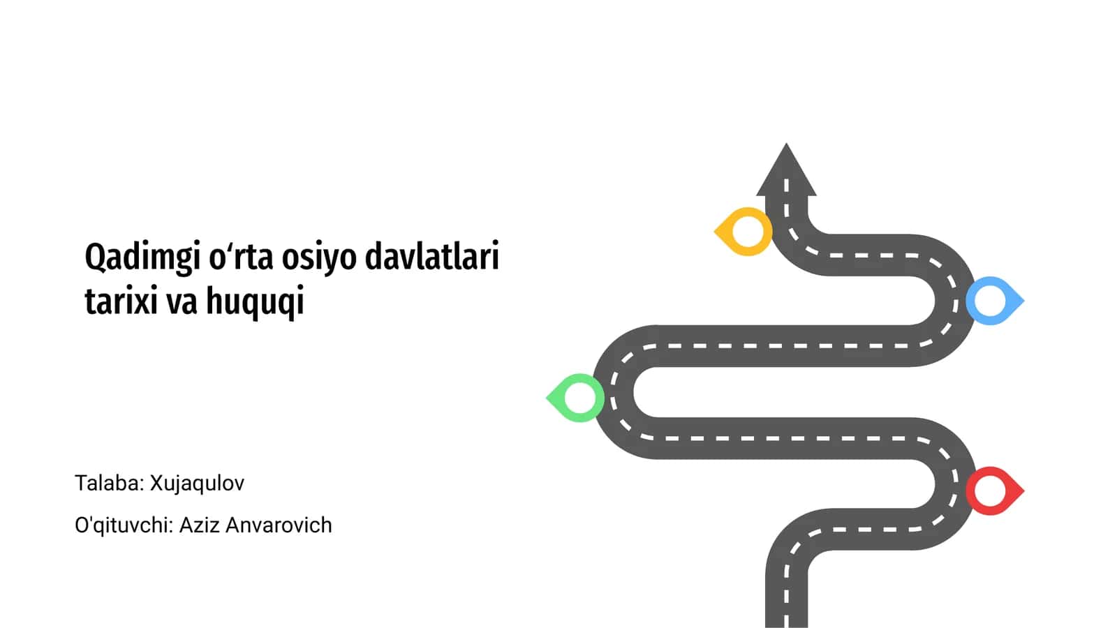Qadimgi oʻrta osiyo davlatlari tarixi va huquqi 1