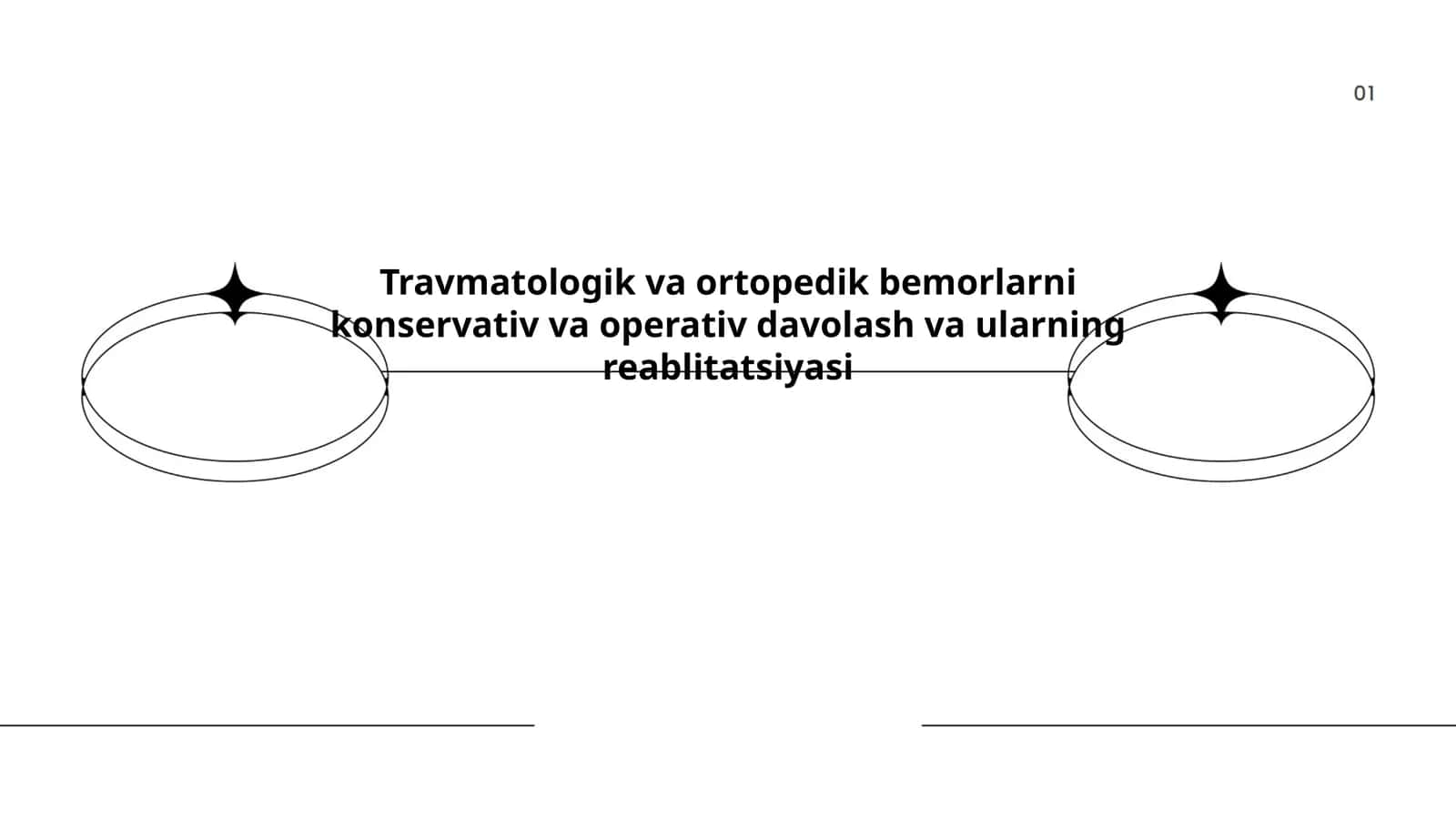Travmatologik va Ortopedik Bemorlarni Davolash 1