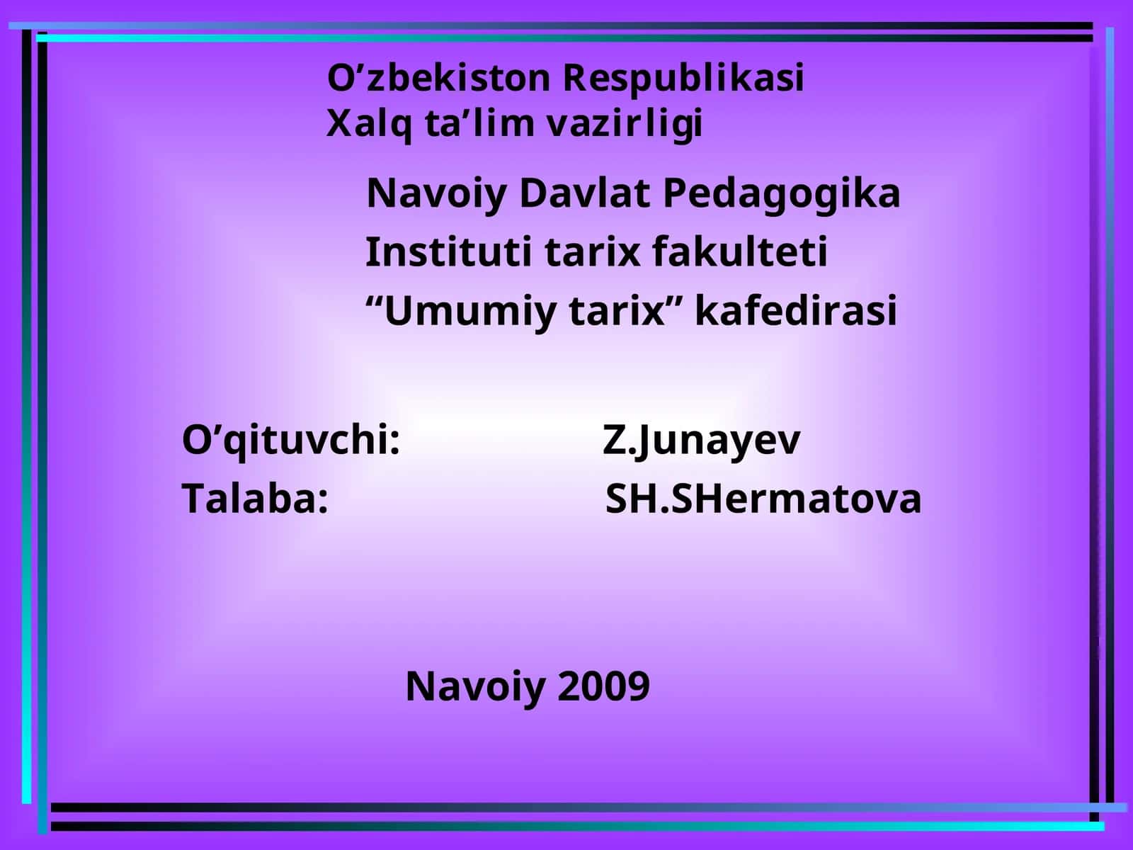 Turkiya Respublikasi 1945-2009 yillarda 1