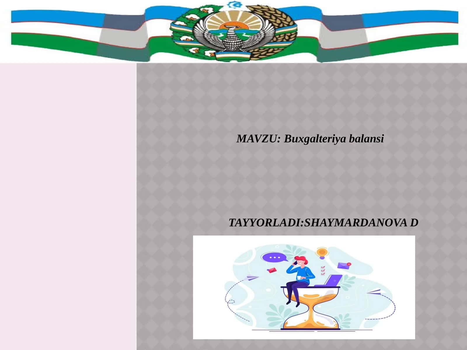 Buxgalteriya balansi 1