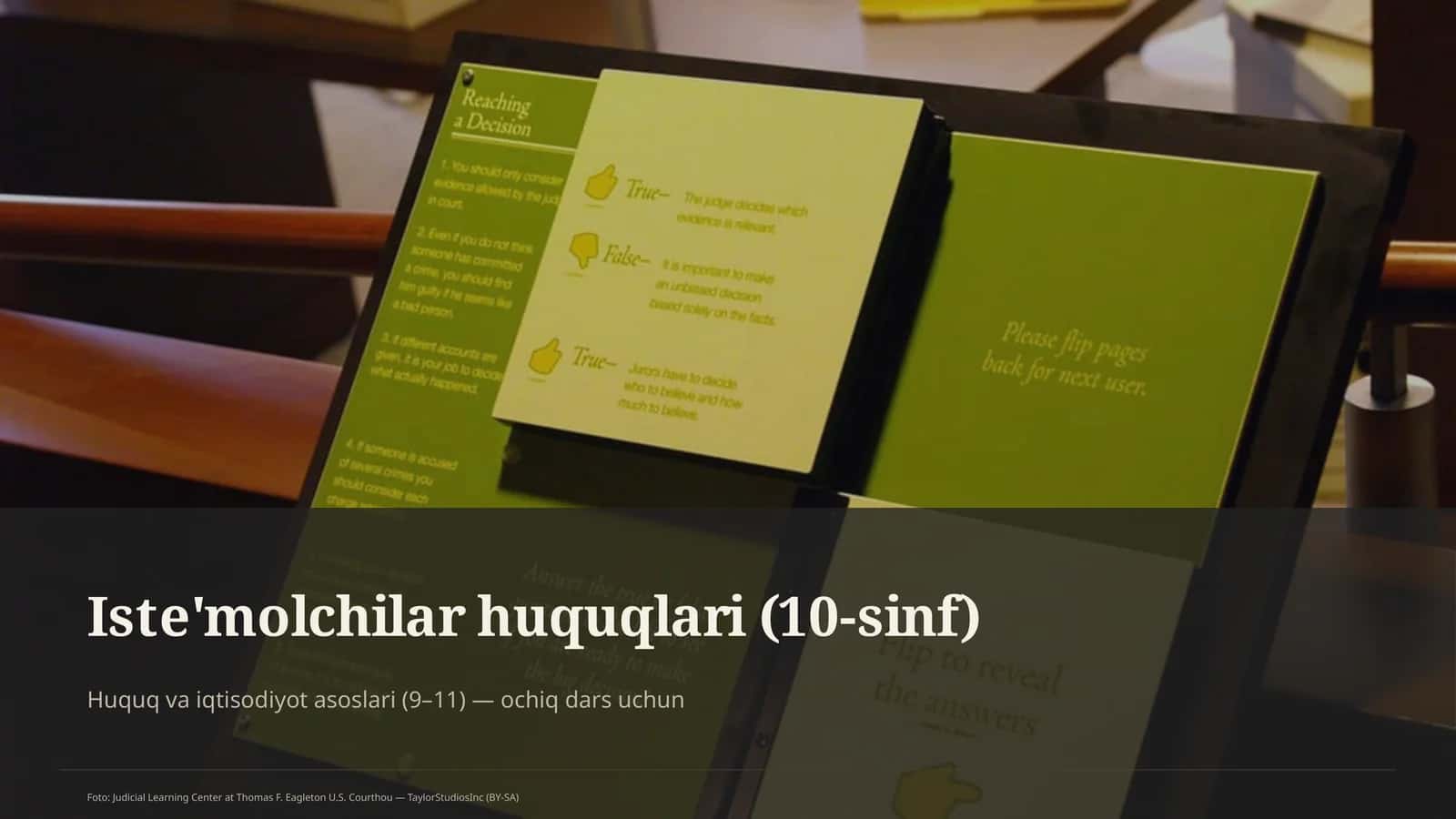 Huquq va iqtisodiyot asoslari (9-11) 1
